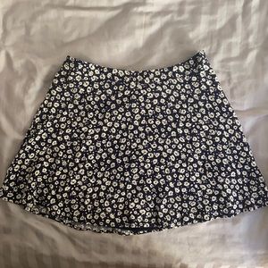Floral circle skirt